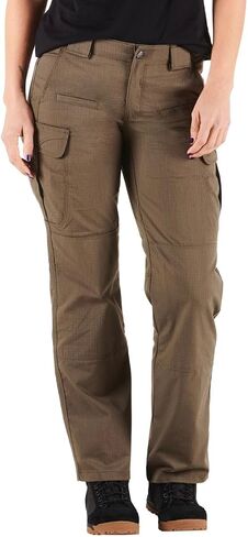 5.11 Tactical Women's Stryke Covert Cargo Pants, Stretchable, Gusseted Construction, Style 64386, Coyote, 6 Long in Saudi Arabia