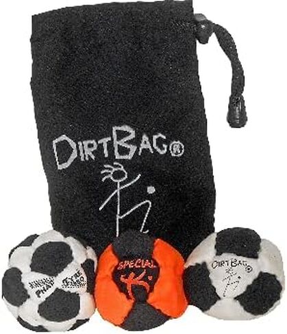 DIRTBAG Pro's Footbag Hacky Sack 3 Pack with Pouch in Saudi Arabia