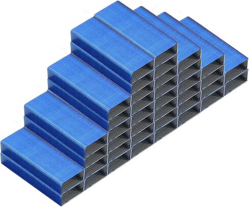 PATIKIL Staples for Stapler, 2 Pack(1000Pcs Staples Per Pack) #10 Mini 3/16 Inch Length Staples Jam Free for Home Office Supplies, Red in Saudi Arabia