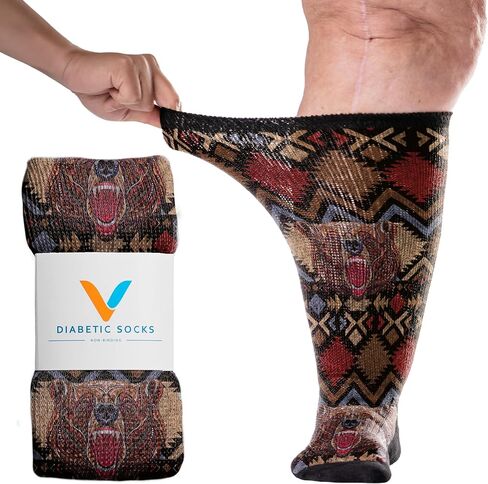 جوارب Viasox Spirit Bear غير المربوطة لمرضى السكري in Kuwait