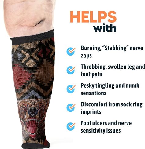 جوارب Viasox Spirit Bear غير المربوطة لمرضى السكري in Kuwait