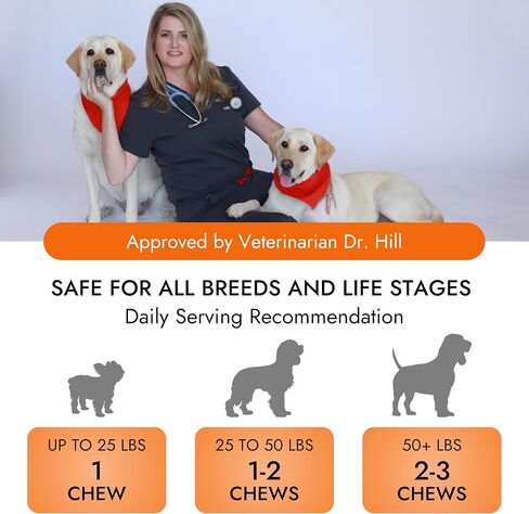 Pet Vet Calming Chews for Dogs – Dog Anxiety Relief (Beef Liver Flavor 60 Chews) – Stress Relief, Supplements for Hyperactive & Anxious Dogs – Dog Anxiety Bites for Relaxation, Pet Care Products in Saudi Arabia