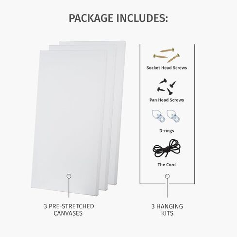 PIXY CANVAS Value Pack of 1 Stretched Canvas 35x35 inch, 3/4 (0.75) inch deep for Your Paintings/Artwork/Wall Art/Wall Decor (Pack of 1 Canvas, 35 x 35 inch, Square) in Saudi Arabia