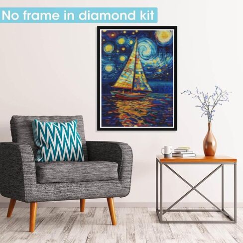 Pavemlo 5D Diamond Art Painting Kits for Adults Sunflower, Full Drill Diamond Art Sky Pictures Paint with Diamonds, DIY Cross Stitch Jewel Art Rhinestone Craft for Home Wall Decor 12X16 in in Saudi Arabia