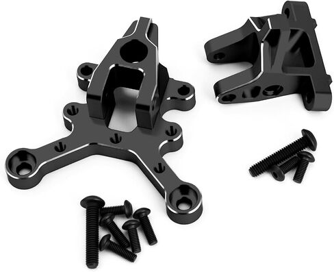 Aluminum Alloy Front & Rear Center Brace Mount Upgrade Parts for Arrma 1/7 Mojave Limitless Infraction 1/8 Kraton Typhon Senton Outcast Talion 6S BLX,Replace#ARA320500 (Red) in Saudi Arabia