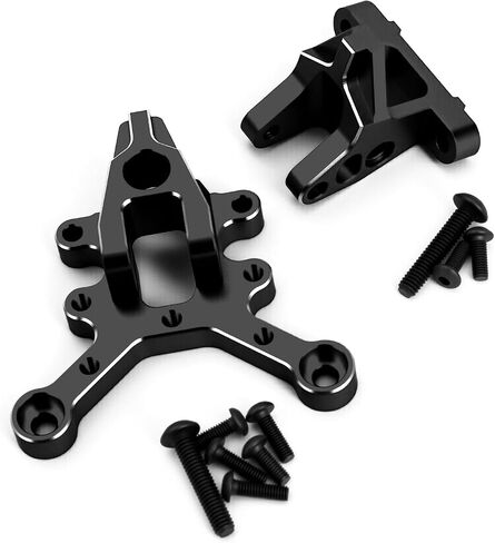 Aluminum Alloy Front & Rear Center Brace Mount Upgrade Parts for Arrma 1/7 Mojave Limitless Infraction 1/8 Kraton Typhon Senton Outcast Talion 6S BLX,Replace#ARA320500 (Red) in Saudi Arabia