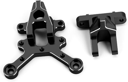 Aluminum Alloy Front & Rear Center Brace Mount Upgrade Parts for Arrma 1/7 Mojave Limitless Infraction 1/8 Kraton Typhon Senton Outcast Talion 6S BLX,Replace#ARA320500 (Red) in Saudi Arabia