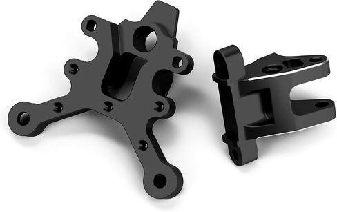 Aluminum Alloy Front & Rear Center Brace Mount Upgrade Parts for Arrma 1/7 Mojave Limitless Infraction 1/8 Kraton Typhon Senton Outcast Talion 6S BLX,Replace#ARA320500 (Red) in Saudi Arabia