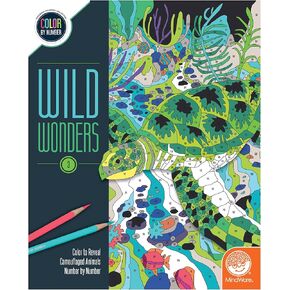 Color by Number Wild Wonders (Book 3)