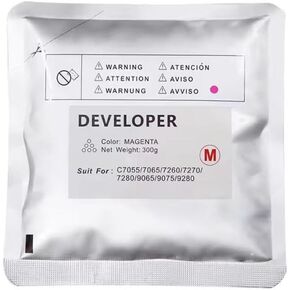 300g Developer Iron Powder Ink Compatible with Imagepress Series Printers Including IR C7055 C7065 C7260 C7270 C7280 C7580 C9280 C9065 C9075 Models(M 300g)