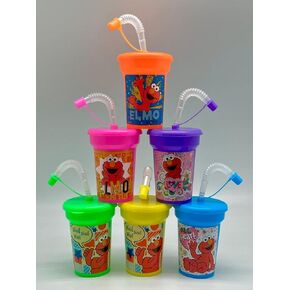Create Your Own “Elmo“ Sipper Cups