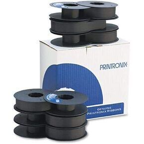 Printronix Part# 107675-001 Extended Life Text Ribbon Cartridge 6Pack - 30.000.000 Characters