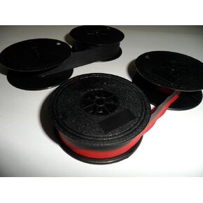 Royal Quiet Deluxe Ribbon, Twin Pack, 1 Black Ribbon and 1 Black and Red Ribbon