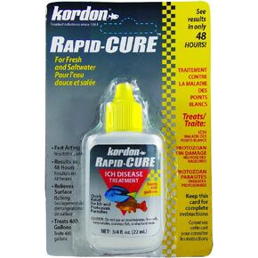 KORDON Rapid CURE # 37911 Ich & Parasite Treatment, 0.75 Ounce