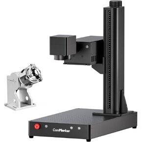 ComMarker Omni1 5W UV Laser Engraving Machine with Electric Lifting with 2 Optional Lenses, Support EZCAD and LightBurn Laser Engraver, Unlock All Material with UV Laser