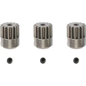 RC Spare Part Compatible with HAIBOXING for HBX 16889 16889A 16890 16890A SG1601 SG1602 RC Car Spare Parts 3Pcs Metal Motor Gear Pinion Gear 14T