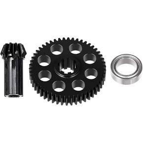 RC Car Parts Compatible with MJX 14210 14209 16208 1/14 1/16 RC Car Truck Upgrade Parts 40CR Steel 10T+50T Differential Gear