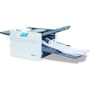 Formax FD 346 Touchscreen Desktop Office Folder with Color Touchscreen Graphics-Based, Telescoping Output Stacker, Up to 15500/h Speed, Folds Up to 12" x 18", and Adjustable Stacker Wheels