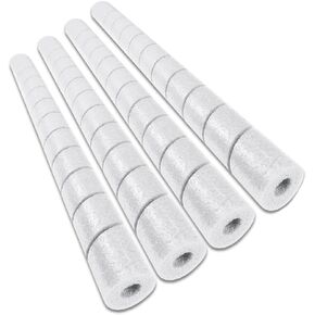SnakeWrap 4 Pack Multi-Purpose Cushioning 22 inch - 11 Colors - wrap Any Shape - no Adhesive or Glue Required
