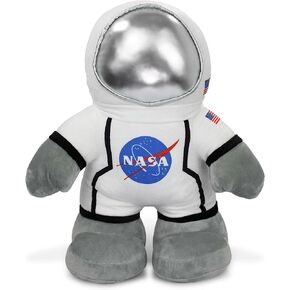 DolliBu Snug Mooshies Standing Astronaut Stuffed Doll Plush Toy – Cute Space Man Astronaut Cuddly Super Soft Toy – 17 inches