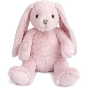 MON AMI Charlie The Bunny Stuffed Animal – 13" Blue, Soft & Cuddly, Huggable Rabbit Plush Toy, Nursery Décor, Great for Kids of All Ages