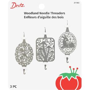 Dritz Woodland Threader, Silver 3 Count