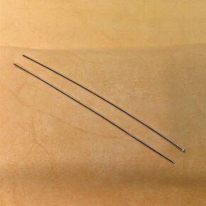 99.995% Pure Silver Wire 12 Gauge • 6-inch Rod Set (2 Rods) • Origin USA • Colloidal Generator Wire • Guaranteed .99995+ Purity by Golden State Silver • Certified Test Report Included