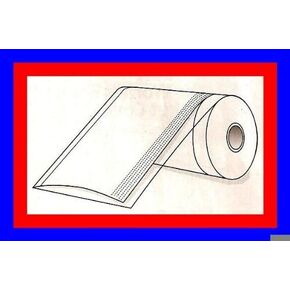 Brodart Just-a-Fold III Archival Book Jacket Covers 20 Yard Combo Pack - Two 10 Yard Rolls - 10" & 12"