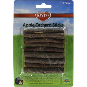KAYTEE Apple Orchard Sticks - (5 Packages with 10 per Package)