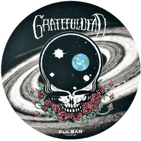 Grateful Dead x Pulsar Fabric Dropmat - Space Your Face / 8"