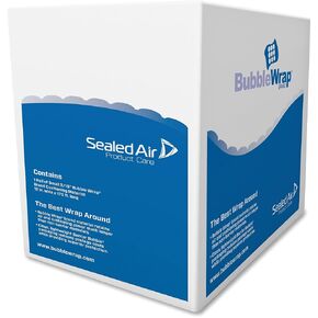 الهواء المختوم - 88655 صناديق الفقاعات الفقاعة العلامة التجارية Dispensor Carton ، 12 "x175" ، 3/16 "فقاعات ، 12" ، حماية طويلة الأمد طويلة الأمد ، طبقة فقاعة الحاجز ، واضحة