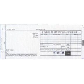 Credit Card Imprinter 2 Part Carbonless Long Sales Slips