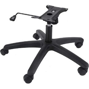 BLTPress Chair Base Replacement, 28 Inch Office Swivel Chair Base, 330 LBS Weight Capacity, Height Adjustable Complete Under Seat Kit