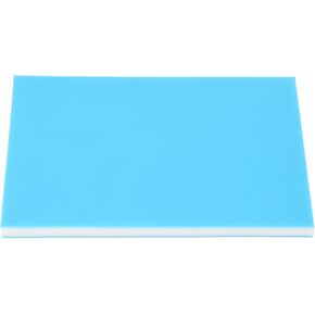 Xolsurg Rubber Carving Block Soft Linoleum 20x15x1cm Blue White Blue Printing Crafts