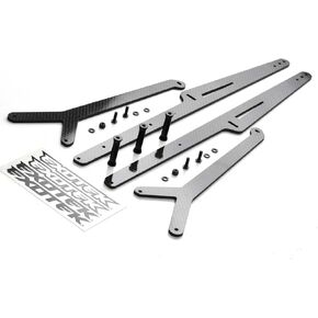 22S Lddr Wheelie Bar St CBN Fbr Extr Long Adjust ETK2033 Electric Car/Truck Option Parts