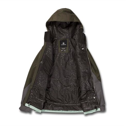 Volcom Women's Strayer Insulated Snowboard Ski Winter Hooded Jacket in Saudi Arabia