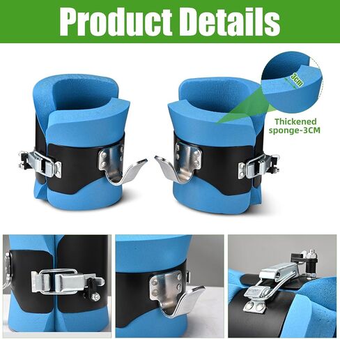 Anti Gravity Inversion Hang Up Boots Inversion Boots Gravity Compression Relief Exercise Recovery with 2 Meter high Intensity Band in Saudi Arabia