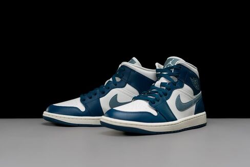 Jordan 1 Mid Women Sky J French Blue/Ozone Blue-Sail BQ6472-414 11 in Saudi Arabia