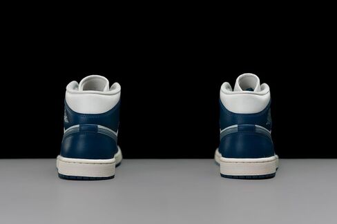 Jordan 1 Mid Women Sky J French Blue/Ozone Blue-Sail BQ6472-414 11 in Saudi Arabia