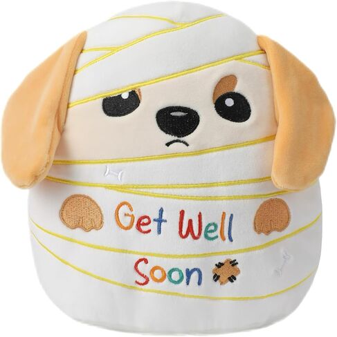 Get Well Soon Dog Plush – Adorable Labrador Stuffed Animal with Bandage Theme, Perfect Get Well Gift for Loved Ones 9 Inch in Kuwait