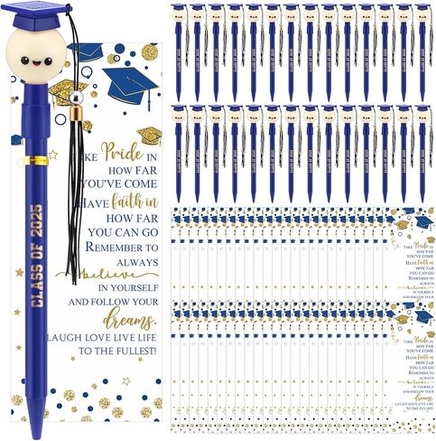 30 Sets Graduation Cap Ballpoint Pen Class of 2024 Pen Graduation Favors Pens with Tassel and Bookmark Graduation Gift Bulk for Students Grad Party Favor Senior High School Supplies(Purple) in Saudi Arabia