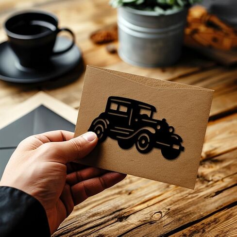 Mayjoydiy 6 Styles Car Die Cuts لتصنيع البطاقات سيارات سيارات سيارات السيدان التي تقطع القطع المعدنية يموت السيارات الرياضية سيارات رجعية الورق الورق Crack Cuts Stencil in Kuwait