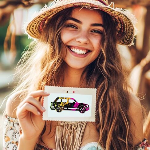Mayjoydiy 6 Styles Car Die Cuts لتصنيع البطاقات سيارات سيارات سيارات السيدان التي تقطع القطع المعدنية يموت السيارات الرياضية سيارات رجعية الورق الورق Crack Cuts Stencil in Kuwait