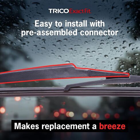 TRICO Exact Fit 15 Inch Rear Wiper Blade Fits Select Audi, Bentley, Dodge, Land Rover, Mercedes-Benz, Porsche, And Volkswagen Model Years, Part Number 15-1 in Saudi Arabia