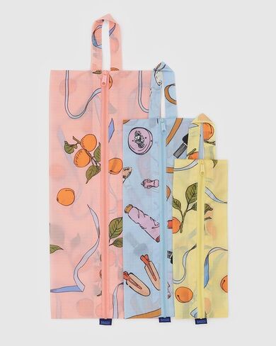 BAGGU 3D Zip Set - Orange Trees in Kuwait