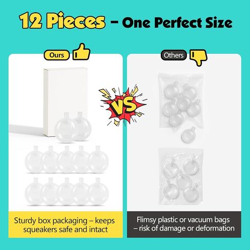 Squeakers for Dog Toys, 12pcs 30mm Replacement Dog Toy Squeakers in Kuwait
