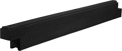 Playsafer 72" Long Commercial Flexible Heavy Duty Rubber Playground Border (Brown, 4 Inches Tall) in Kuwait