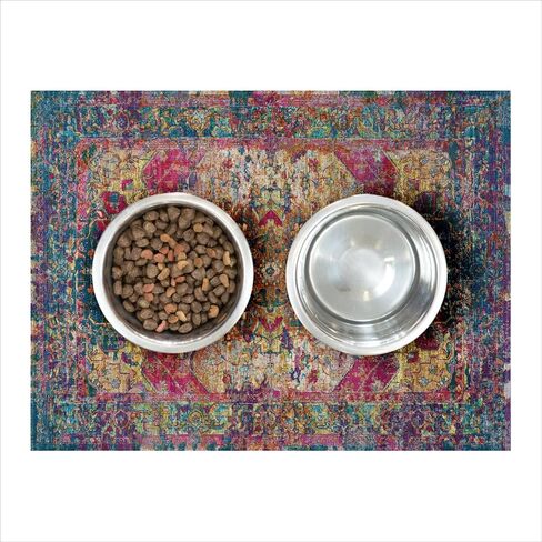 وسادات تبول للكلاب قابلة للغسل من Lovewag | قطعتان من وسادات التبول المضادة للانزلاق والقابلة لإعادة الاستخدام مقاس 36 بوصة × 48 بوصة | وسادات فائقة الامتصاص ومقاومة للماء لتبول الجراء | وسادة تدريب الكلاب مقاومة للتسرب والتحكم في الرائحة - لون أزرق فضي ل in Kuwait