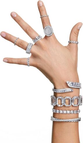 SWAROVSKI Constella Crystal Ring Jewelry Collection, Pavé, Clear Crystals in Saudi Arabia