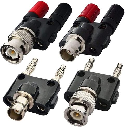 Universal Oscilloscope Probe with Accessories Kit 100MHz Oscilloscope Clip Probes with 4 Type BNC Kits in Saudi Arabia